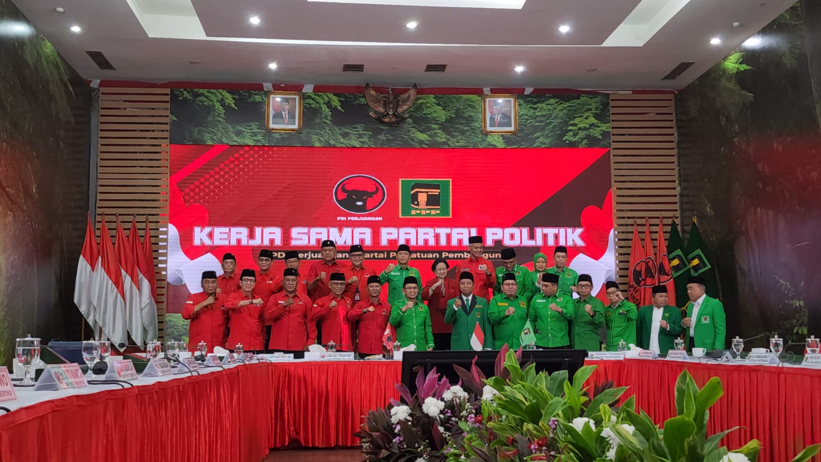 Kerjasama Politik PDIP Dan PPP Sepakat Usung Ganjar Pada Pilpres 2024 ...